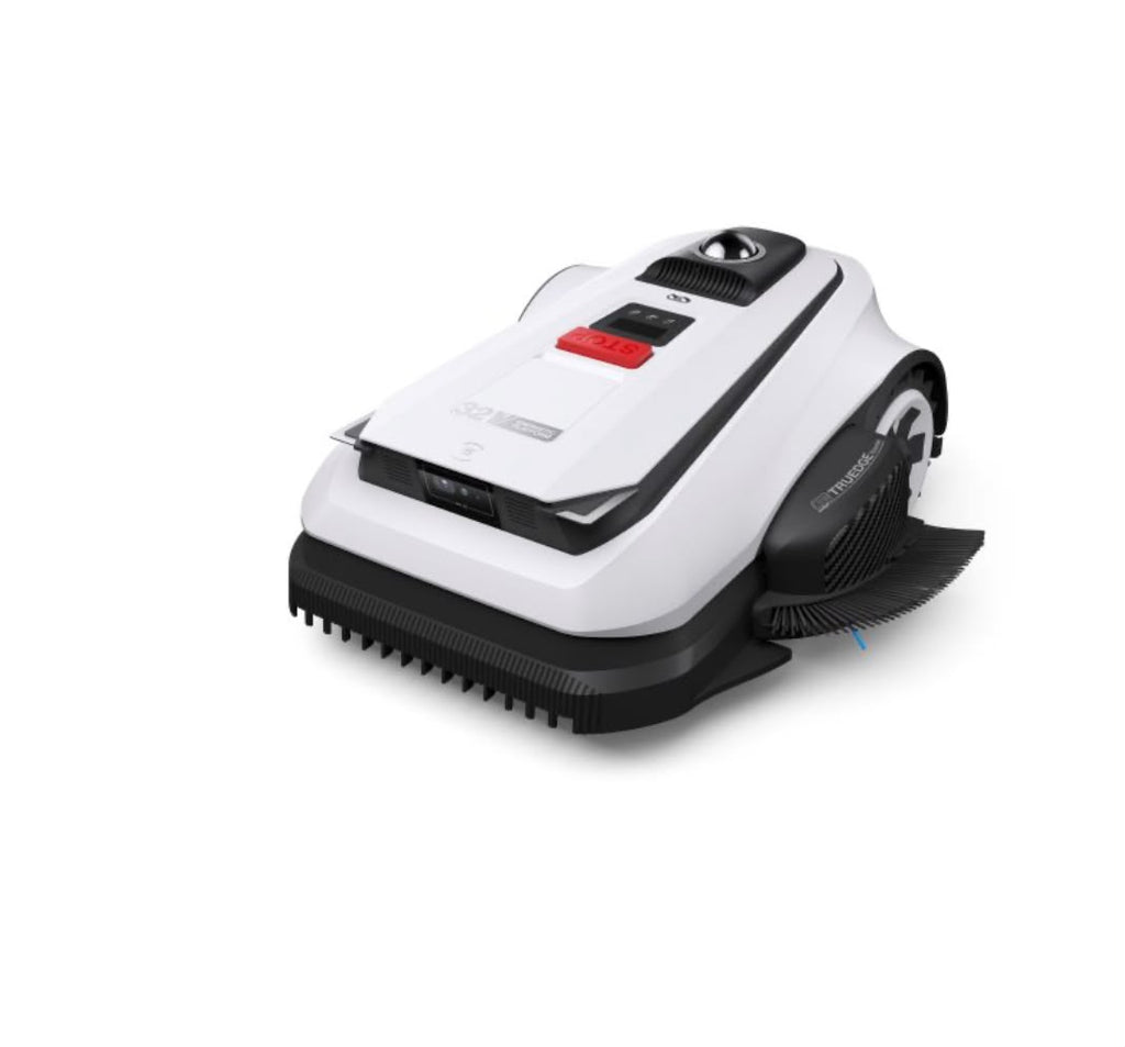 Ecovacs Tondeuse Robot GOAT A1600 LiDAR Pro Kit d'entretien Noir et Blanc TIRESPARK