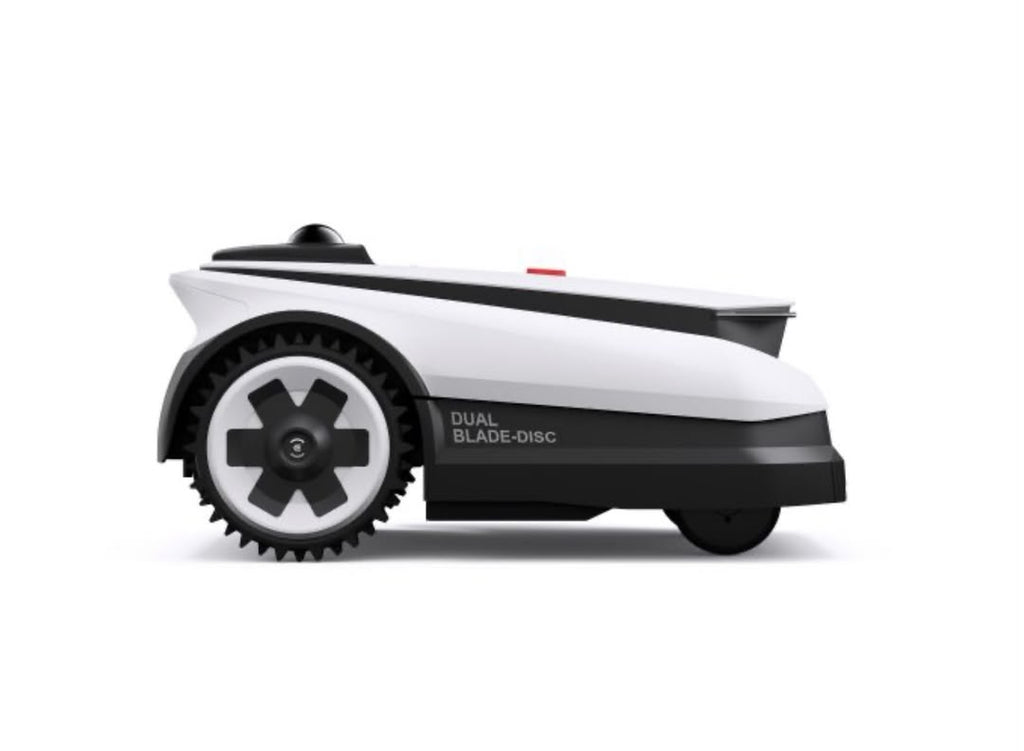 Ecovacs Tondeuse Robot GOAT A1600 LiDAR Pro Kit d'entretien Noir et Blanc TIRESPARK