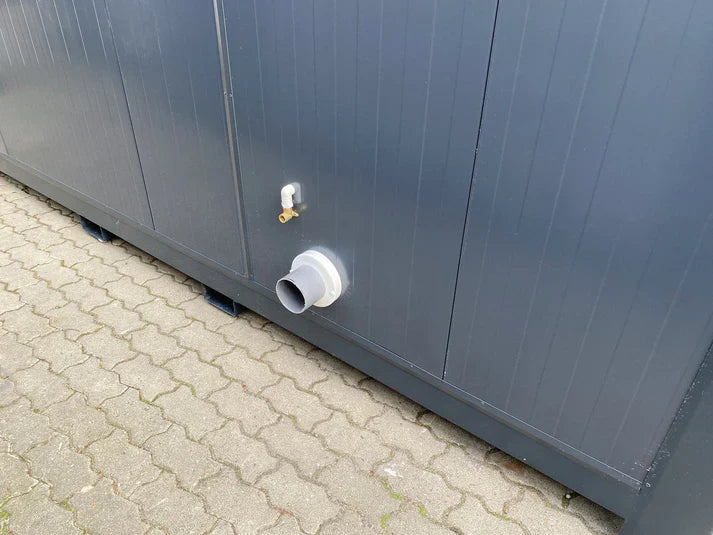 Conteneur de toilettes 4x2 agri-tract